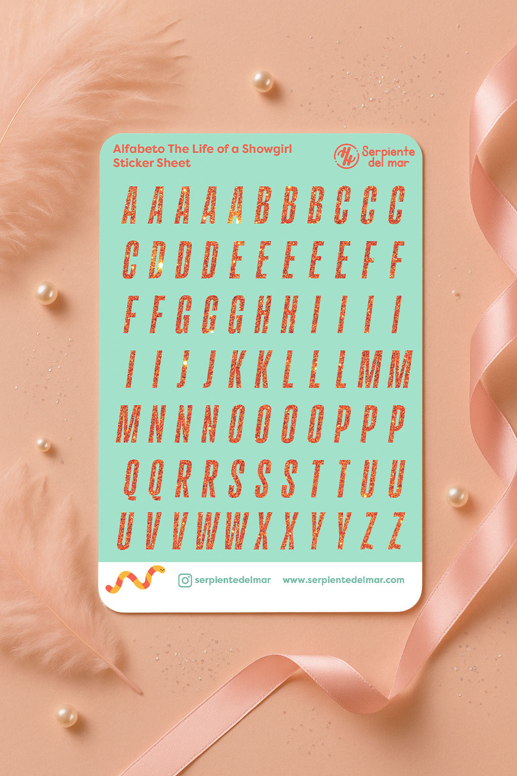 Alfabeto The Life of a Showgirl