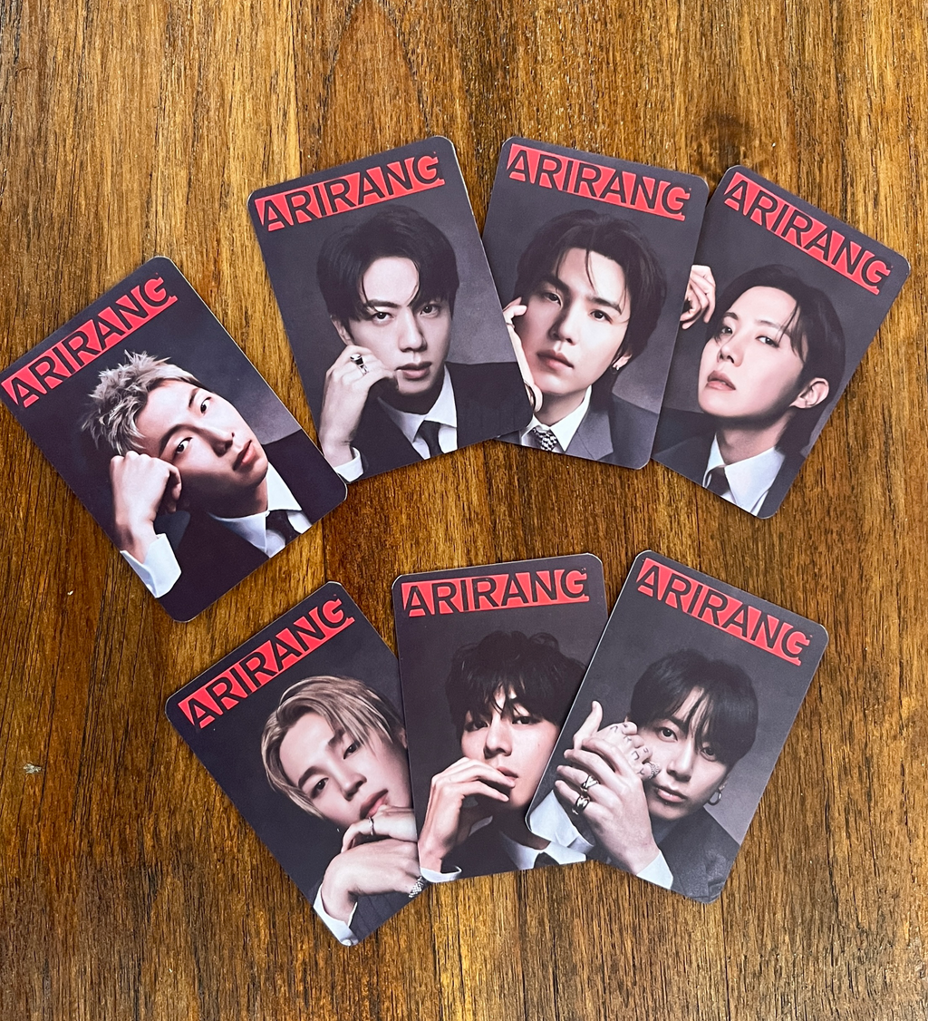 Photocards BTS - Arirang
