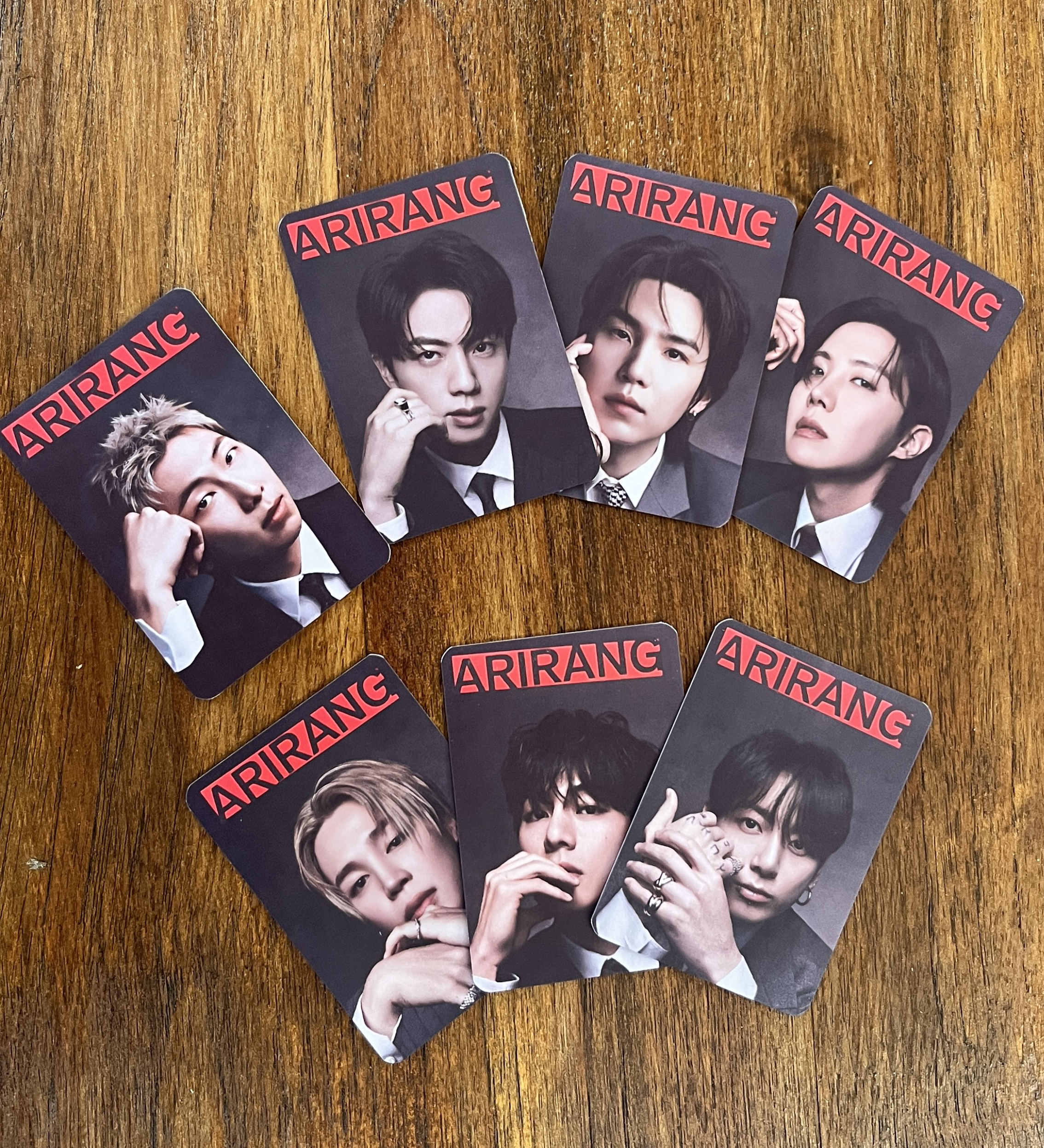 Photocards BTS - Arirang