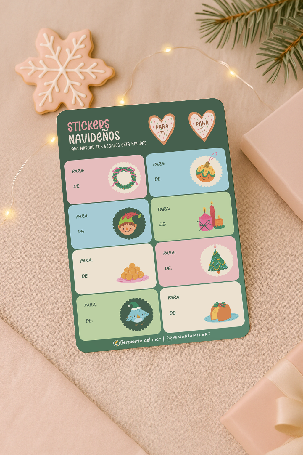 Stickers navideños
